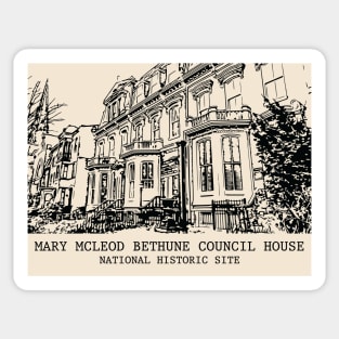 Mary McLeod Bethune Council House National Historic Site Sticker